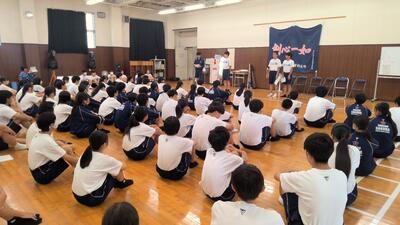 ５月３年朝会